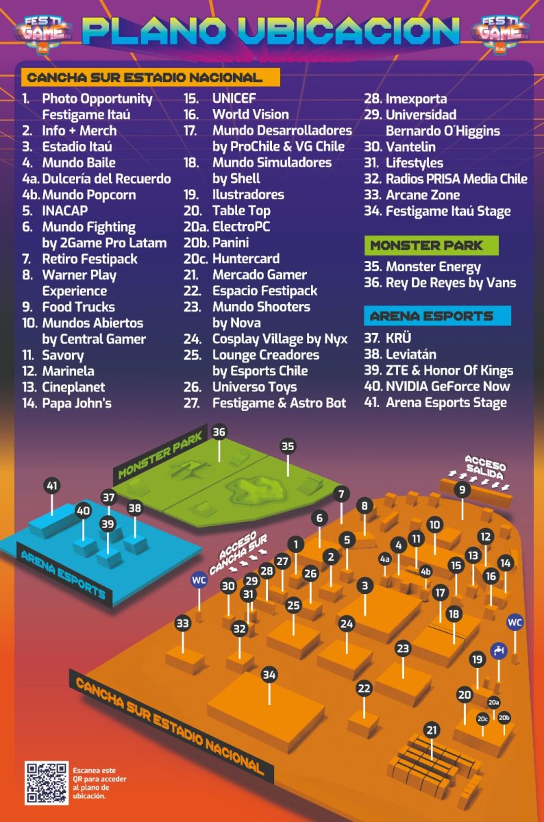 Festigame 2024 Mapa